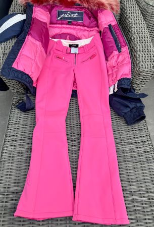 ⚜️ JET SET Skihose Damen, Gr. 34, pink