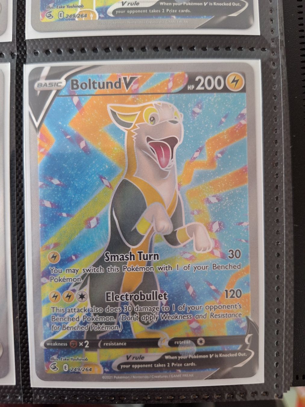 Pokémon Carte collezionabili: Boltund V - Full Art – Usato da Altstätten SG venduto da GGsGameshop