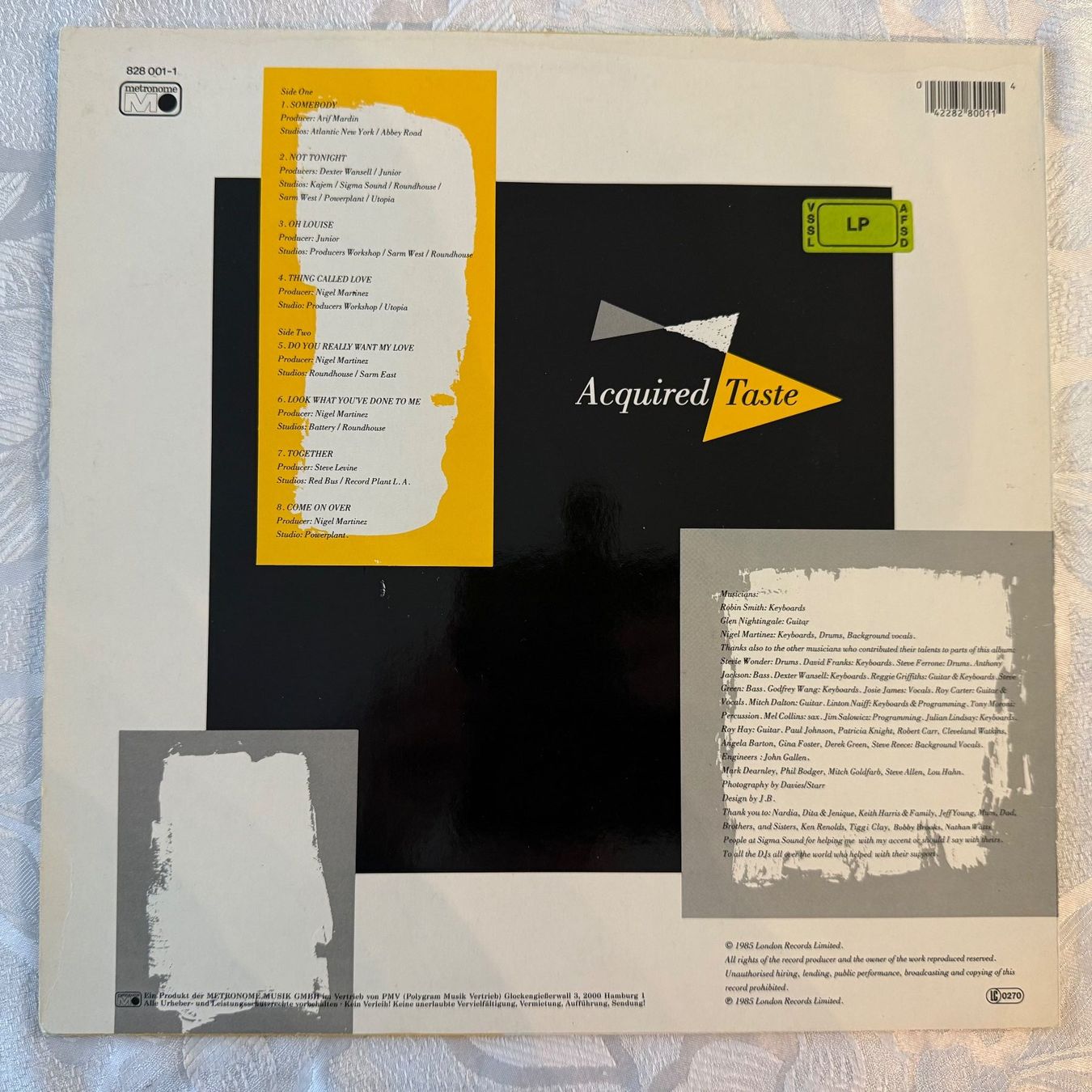 Dischi in vinile: JUNIOR - ACQUIRED TASTE – Usato da Zürich venduto da fehlton 1