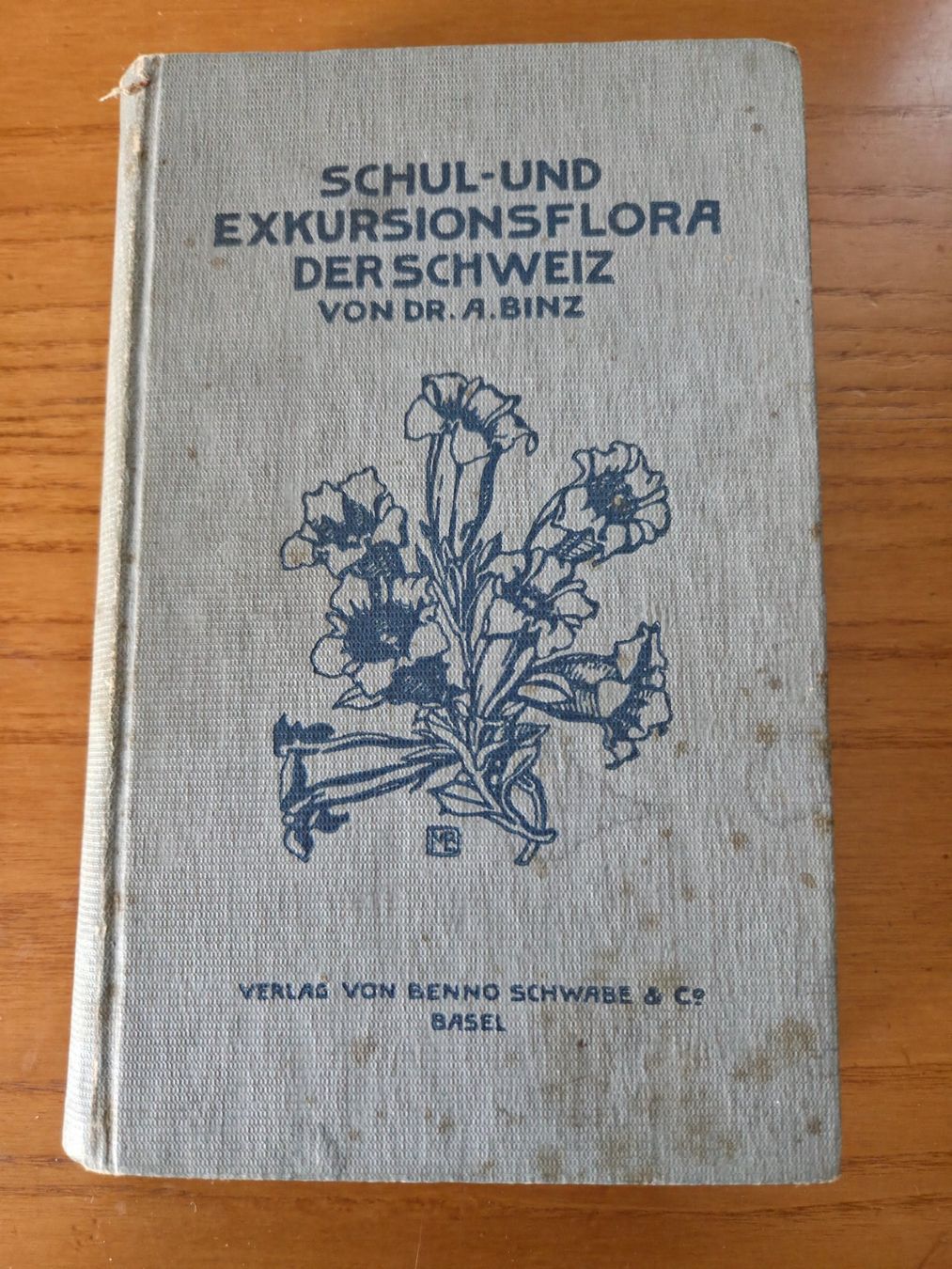 Libri: Binz Schul- und Exkursionsflora Schweiz 1920 – Usato da Aldesago venduto da lusuardi