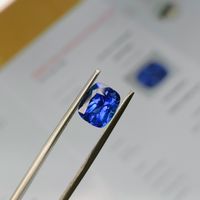 3.24 cts Cornflower blue Ceylon Saphir Edelstein 