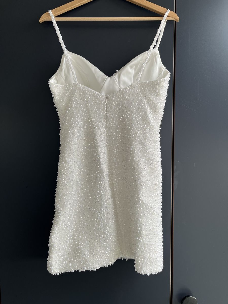 Kleider: Robe blanche perlée Milanoo S – Neu und originalverpackt aus Auvernier von HB_17 2