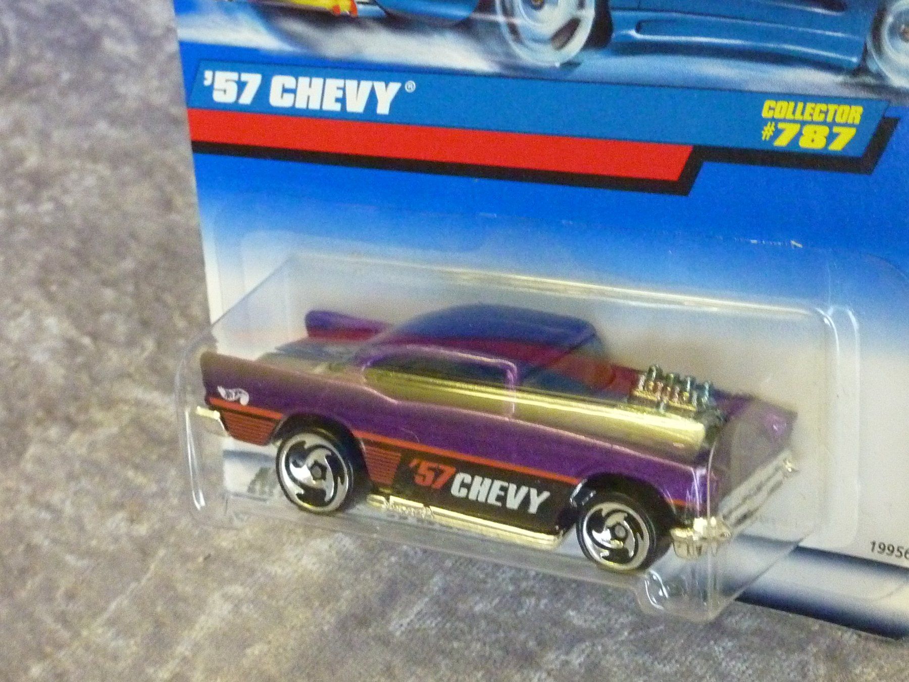 Hot Wheels Modellini d'auto: Chevrolet Bel-Air 1957 1:64 – Nuovo e nell'imballaggio originale da Dürrenäsch venduto da Cobra1ch 1
