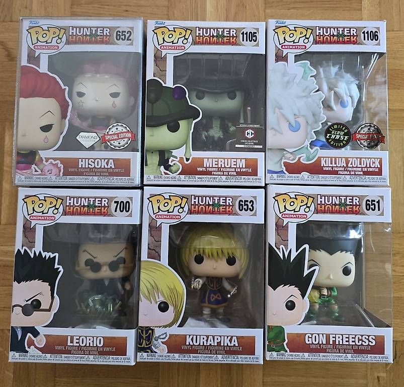 Figurines: Funko pop Hunter Hunter.  – D'occasion à Palézieux par Erba24