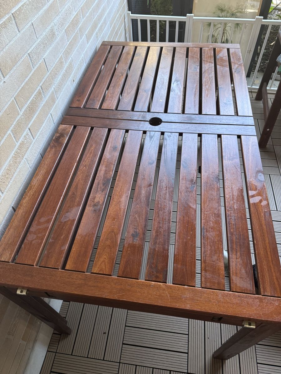 Ikea Set di tavolo e panche: Terrassenmöbel/Gartenmöbel – Usato da Liestal venduto da jubbi 1