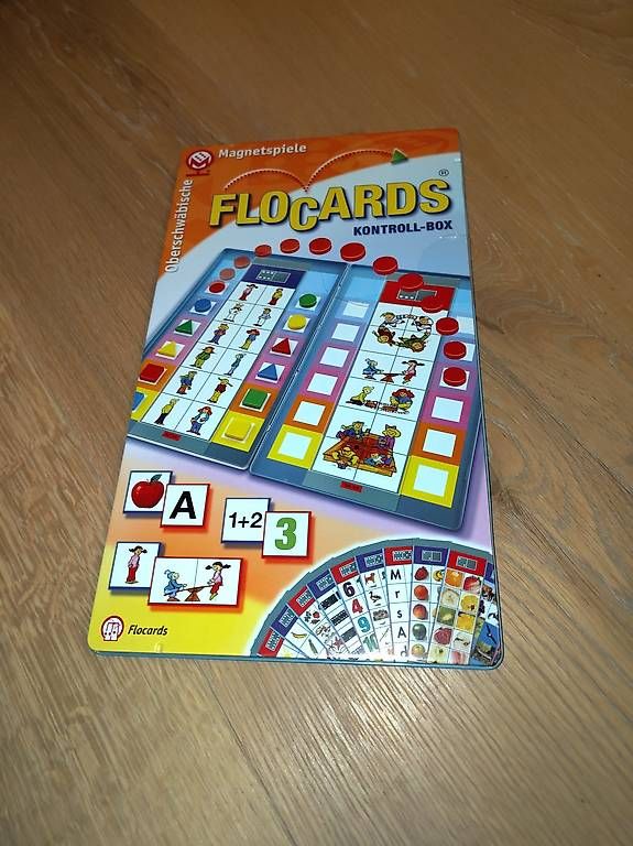 Jeux: FloCards Kontrollbox mit 3 Kartensets  Vorschule - Lernspiel – D'occasion à Dällikon par Wedoni