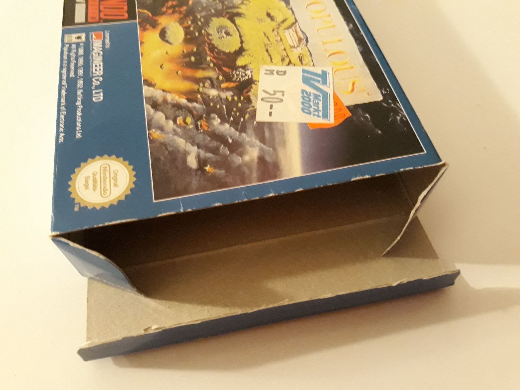Giochi: Populous Super Nintendo SNES OVP – Usato da Aarau venduto da Kaesekuchen2000 4