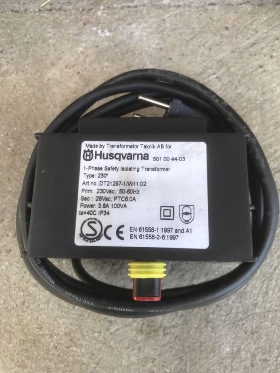 Husqvarna Automower Trafo (Gebraucht) in Attelwil für CHF 28 – mit ...