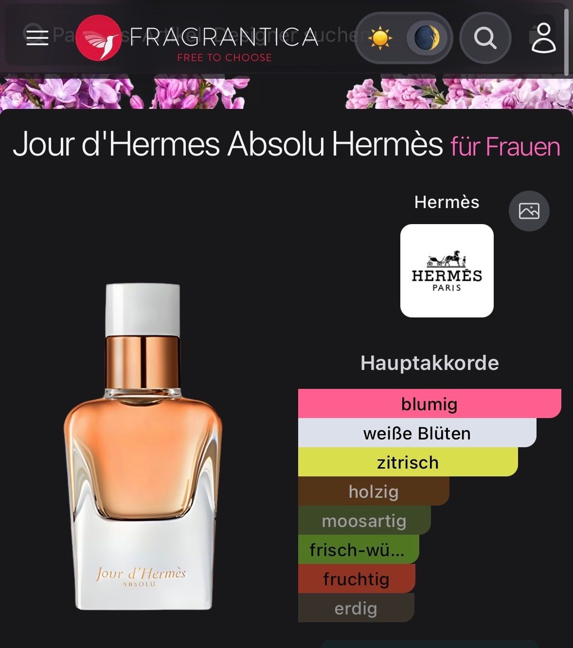 Hermès Profumi & Eau de Toilette: Hermès Jour d'Hermès Absolu EDP - Duftprobe 2ML – Usato da Zürich venduto da deruja 5