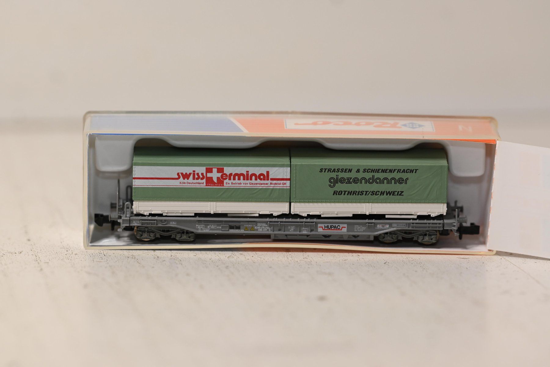 Roco Modellini di ferrovie: Giezendanner  HUPAC Roco Spur N mit OVP – Usato da Laupen ZH venduto da Zmoewe 5
