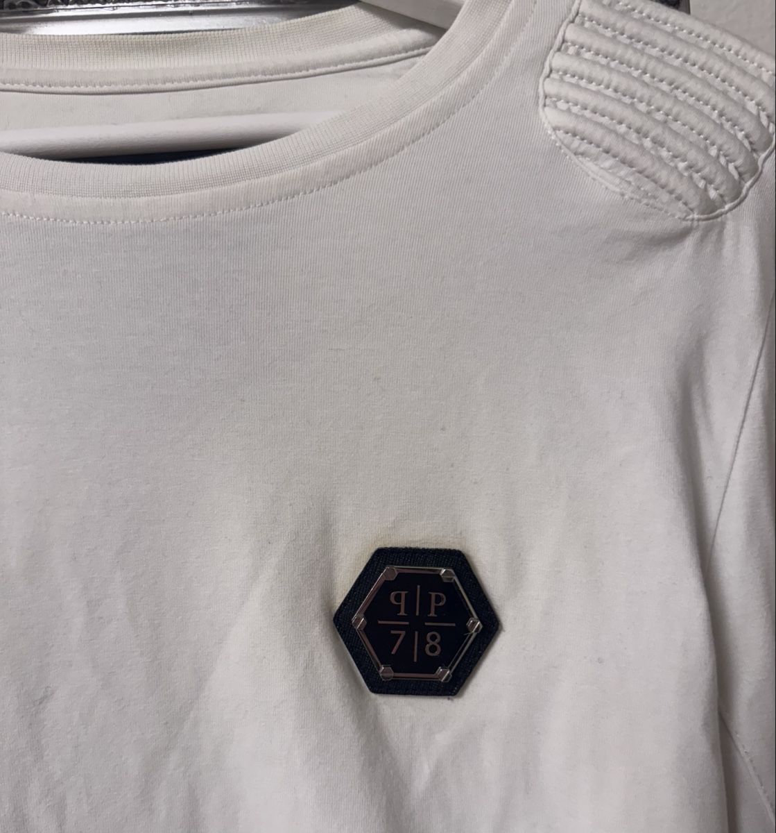 Philipp Plein Pullover & Sweatshirts: Philipp Plein Langarmshirt weiss Gr.S – Gebraucht aus Tenniken von chr_s9rk 2