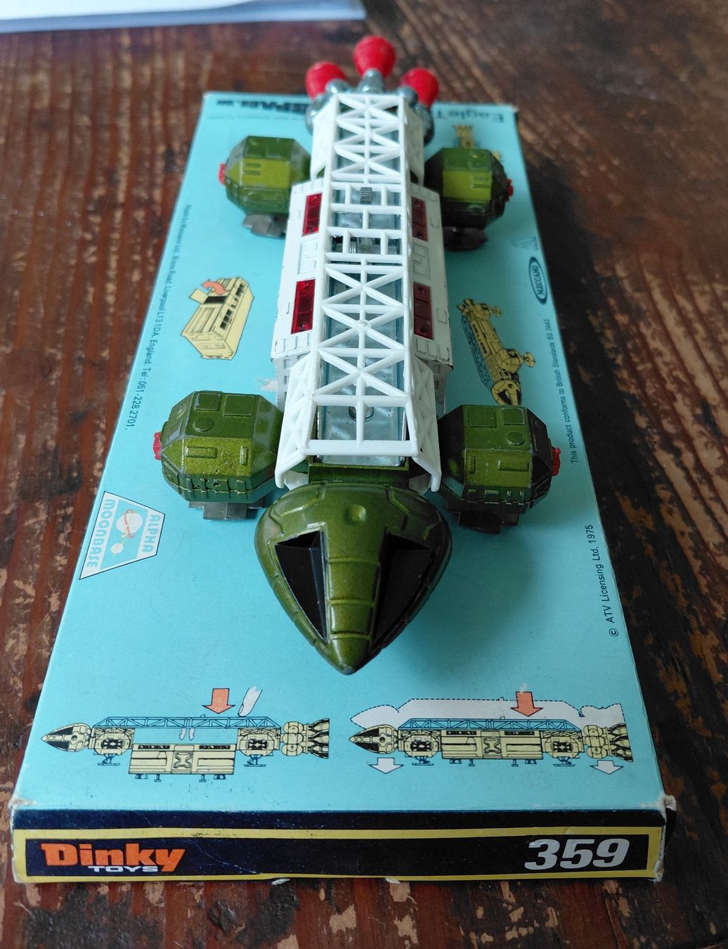 Dinky Toys Kit di modellismo & Modellini statici: Dinky Toys Eagle Transporter Space 1999 model 359 – Usato da S. Vittore venduto da Gmg70 2