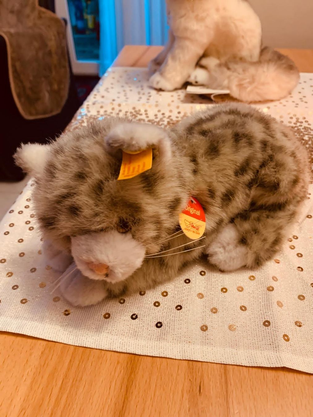 Steiff Jouets: STEIFF Katze "Minou", 074806 – Neuf (Voir description) à Bülach par sadiZH 1