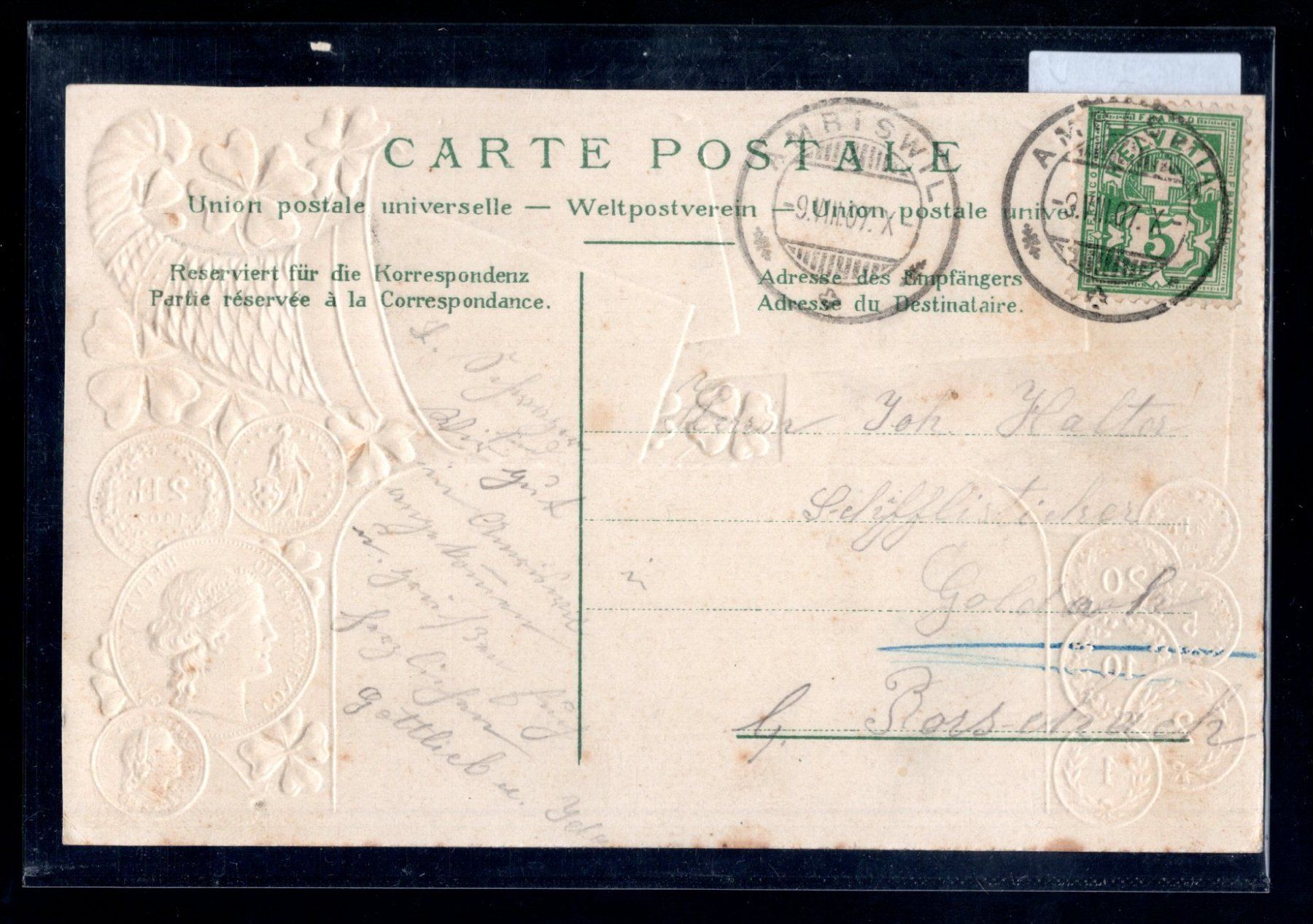 Cartoline postali: Schweizer Amriswil postkarte UNC TOP – Nuovo (secondo la descrizione) da Leibstadt venduto da baroc333 1