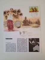 Münzbrief Indonesien