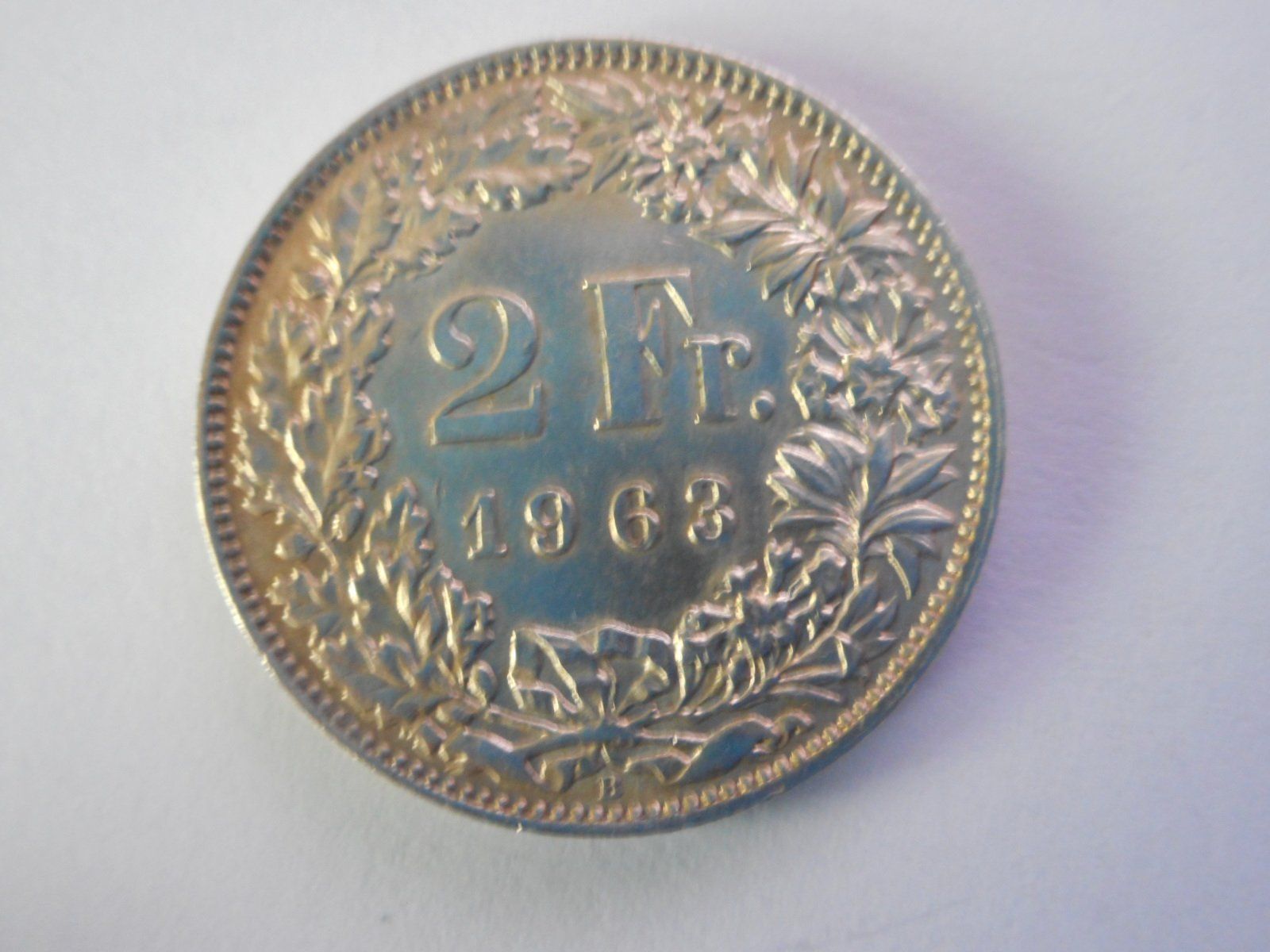 Tutti le monete: 2 Fr. 1963 silber   unz – Nuovo (secondo la descrizione) da Kriegstetten venduto da pizlad2010 1