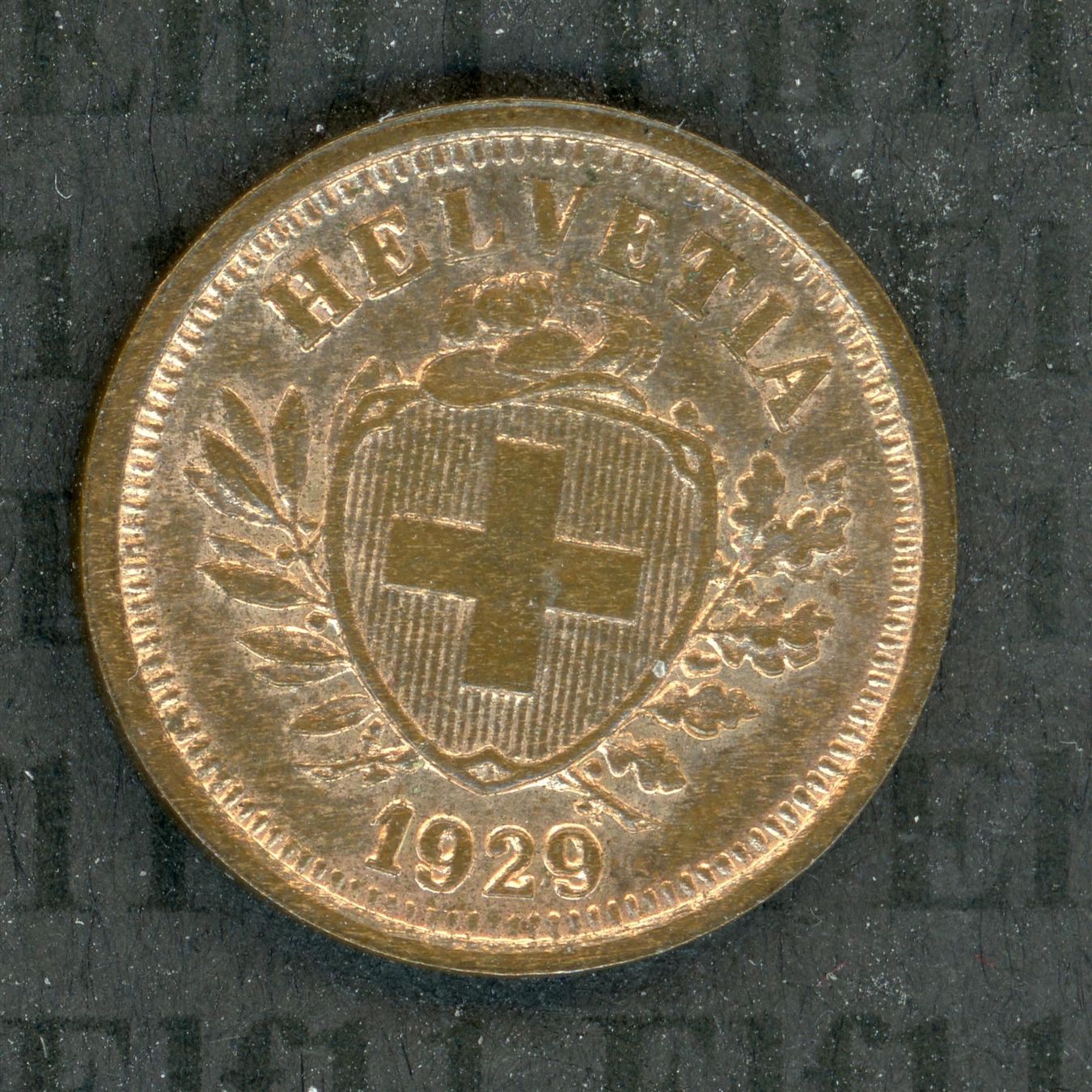 Alle Münzen: CHF___0.01 1929 stgl 1 Rappen – Neu (gemäss Beschreibung) aus Widnau von Elf11