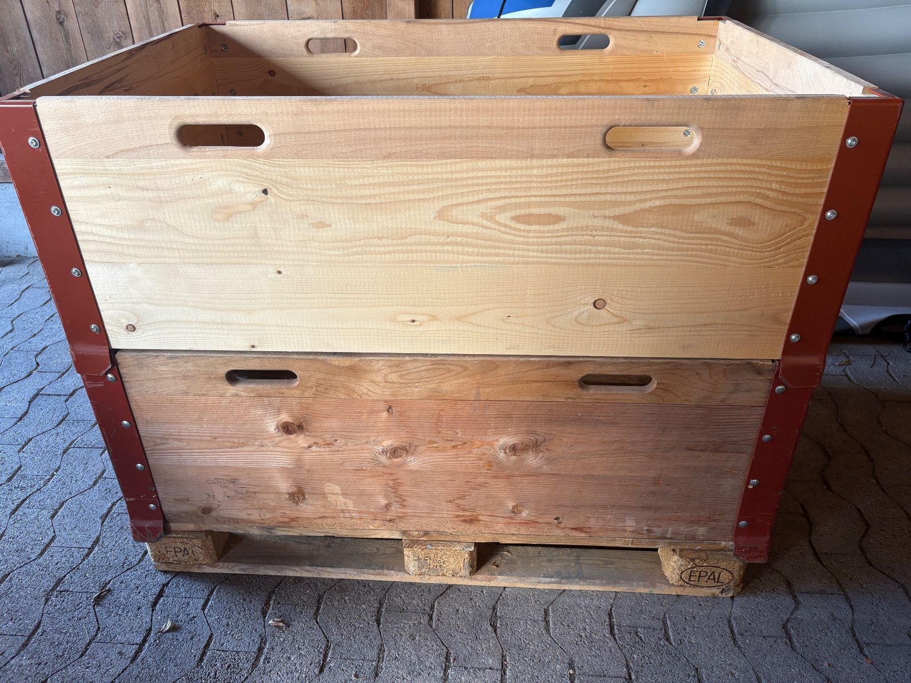 Pallets: Palette mit zwei Rahmen – Usato da Greifensee venduto da Roger 4