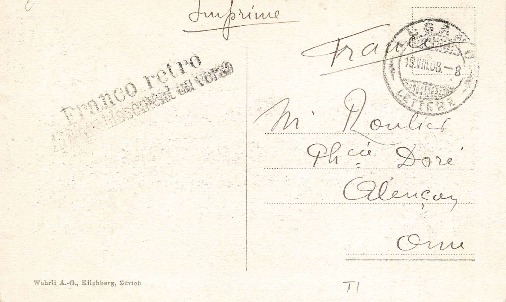 Cartoline postali: Lugano – Usato da Biasca venduto da Blenio71 1