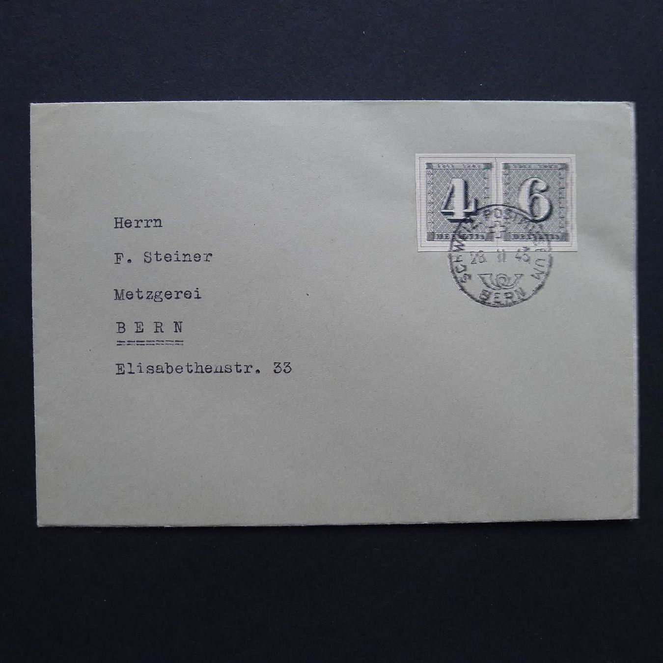 Alle Briefmarken: 1943 Nr. W12 + W13 Einzelwerte auf Brief  ab Fr. 1.- – Gebraucht aus Dagmersellen von wyss1982