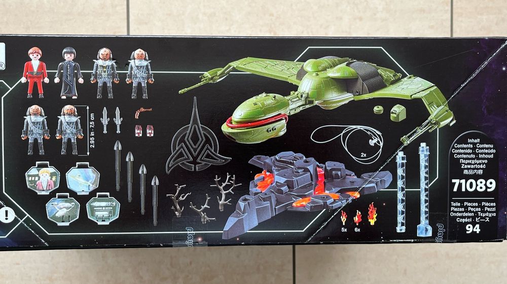 Star Trek Raumschiff Playmobil Bird-of-Prey Nr. 71089 NEU 4