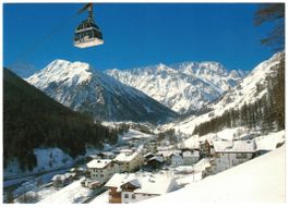 Samnaun - Luftseilbahn Ravalsch--Alp Trida