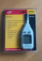 Benetech GM1362 Feuchtigkeits- und Temperaturmessgerät