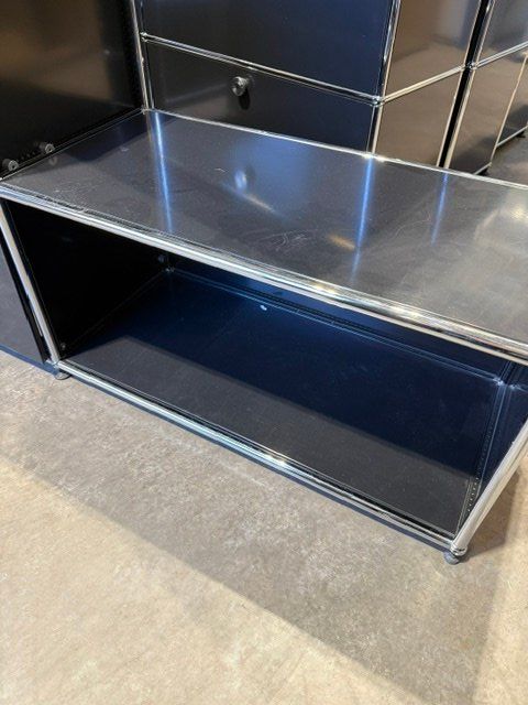 USM Cassettiere: USM Sideboard, alte Generation, schwarz, gebraucht – Usato da Lenzburg venduto da Buerokonz 2