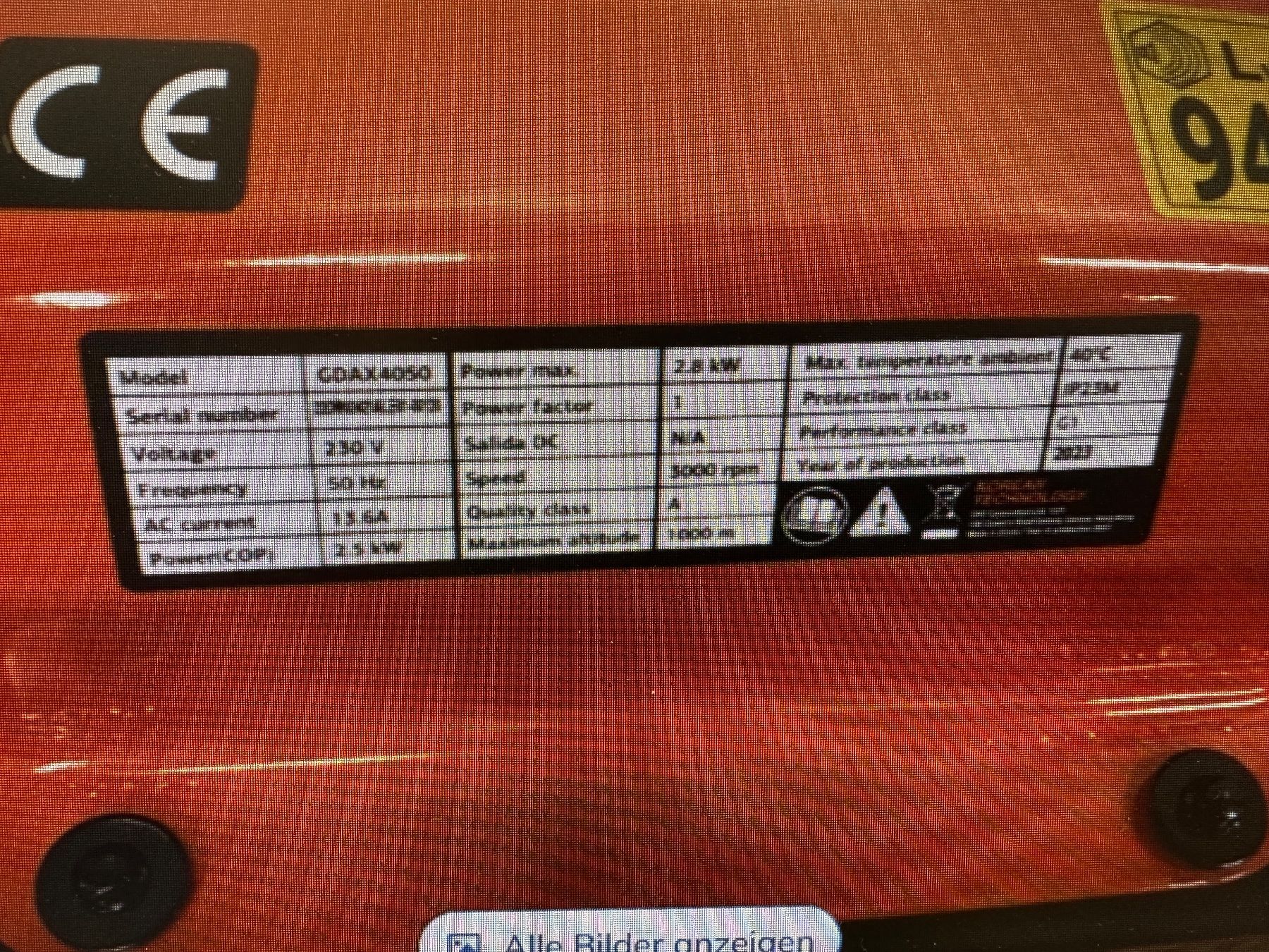 Daewoo Générateurs de courant: Stromgenerator Daewoo- GDAX4050 – Neuf avec emballage d'origine à Volketswil par 450231 7