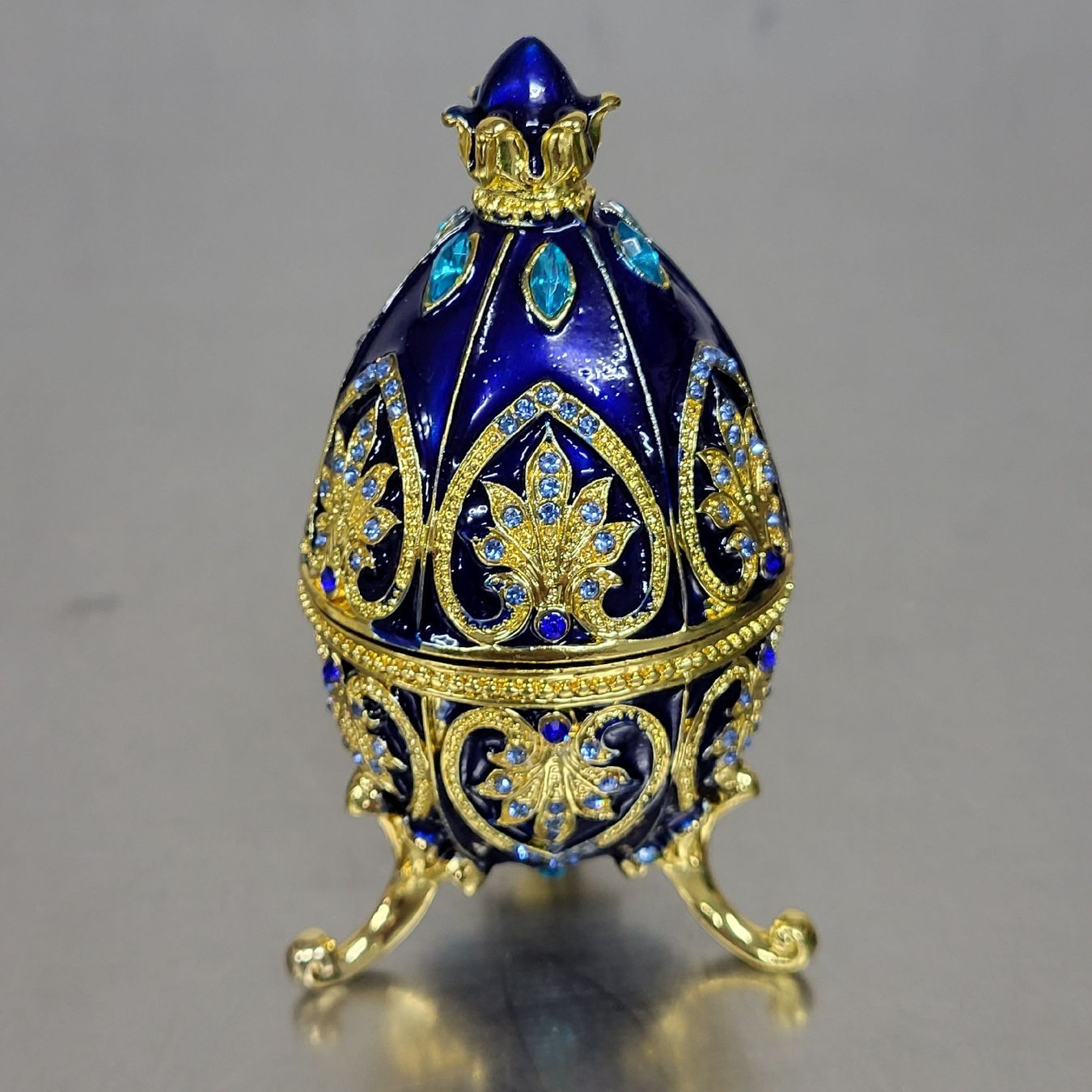 Portagioie: Schmuckschatulle Faberge Ei – Nuovo (secondo la descrizione) da Zürich venduto da timbuktu03
