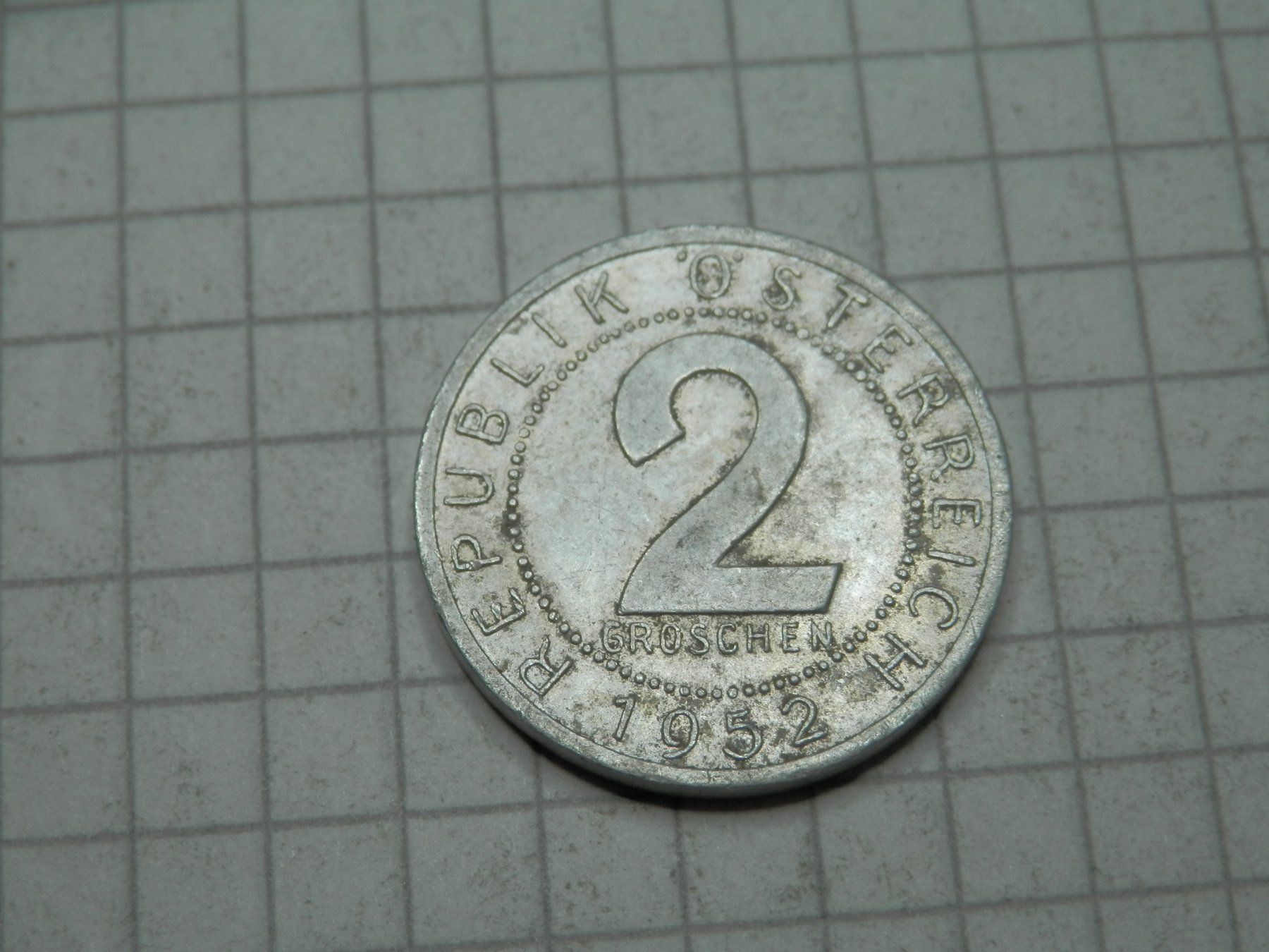 Tutti le monete: Österreich  2 Groschen, 1952 – Usato da Weiach venduto da weiach81