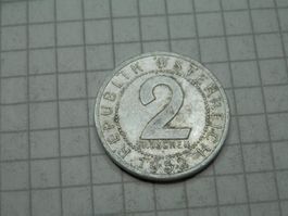 Österreich  2 Groschen, 1952