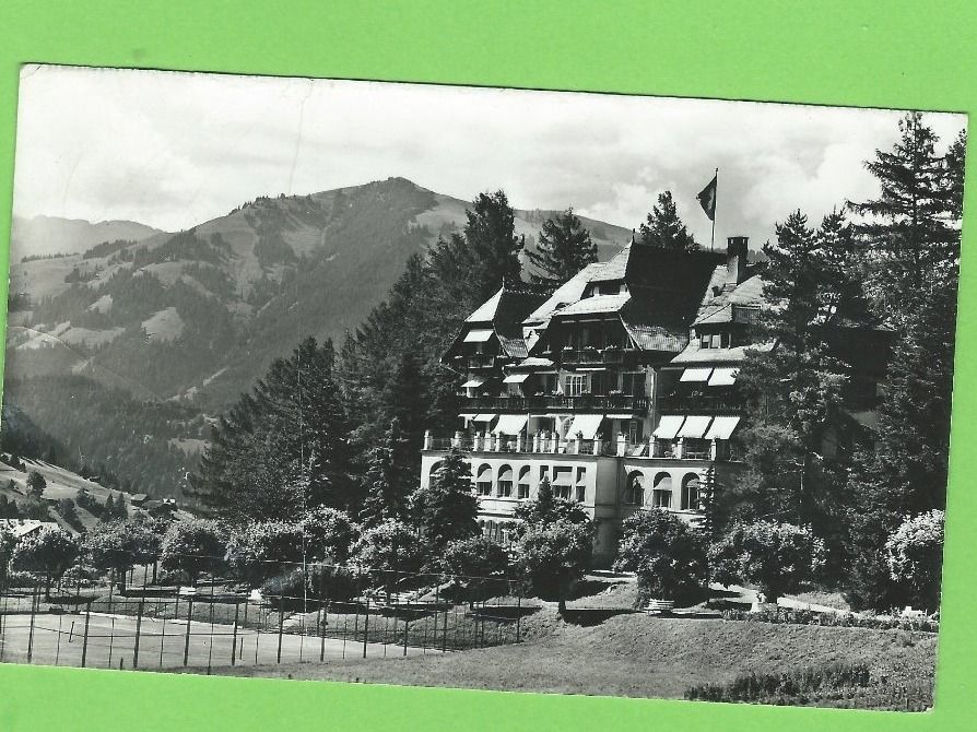 Cartoline postali: Park-Hotel, Gstaad – Usato da Zürich venduto da t24_de