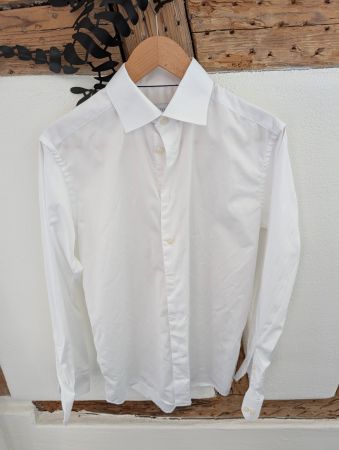 Herrenhemd ETON, weiss, Slim Fi,t Kragenweite 40