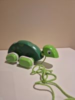 BRIO Ziehspielzeug Schildkröte grün