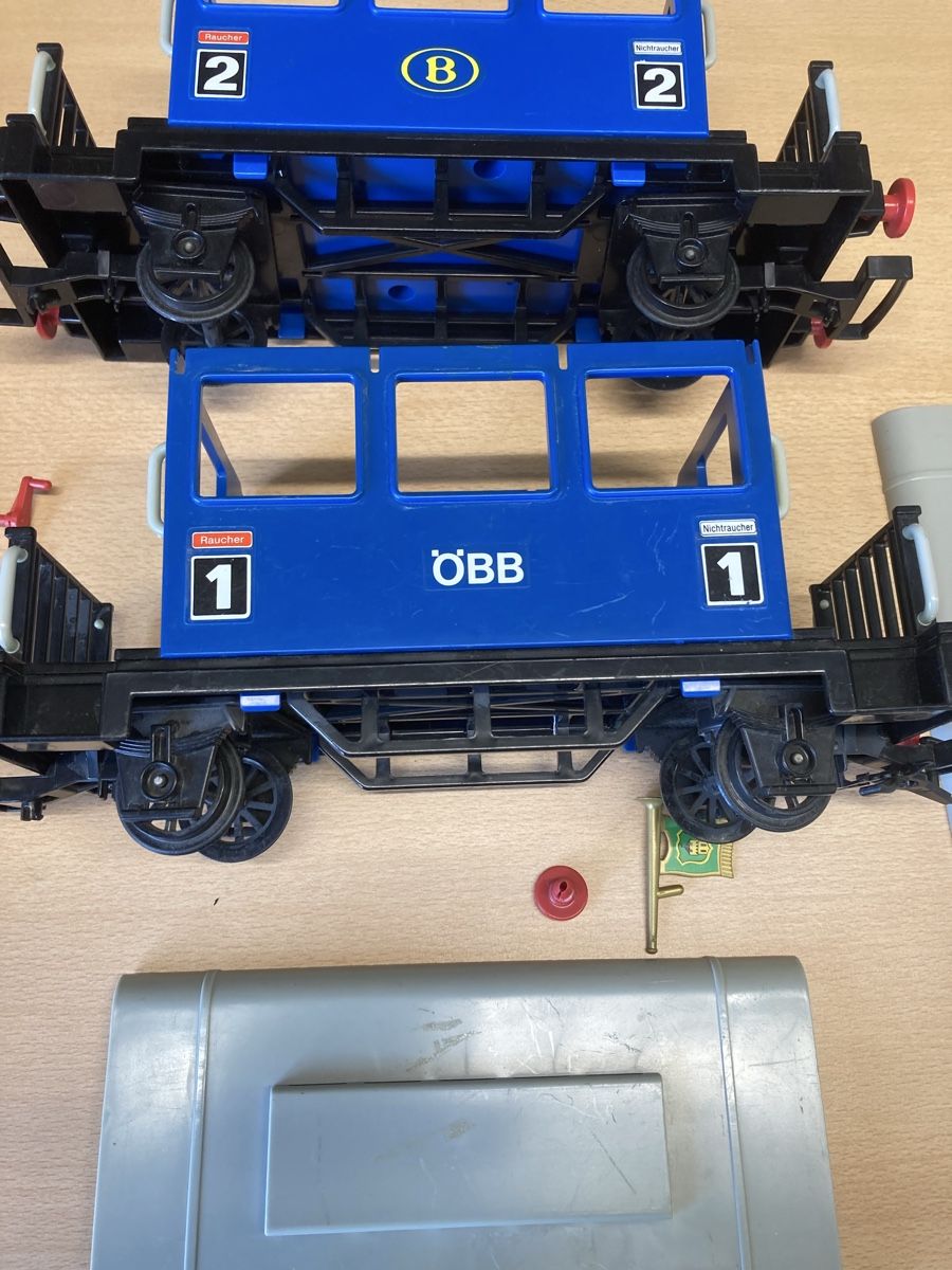 Modellini di ferrovie: Playmobil Eisenbahn – Difettoso da Niederuzwil venduto da Miami1999 1