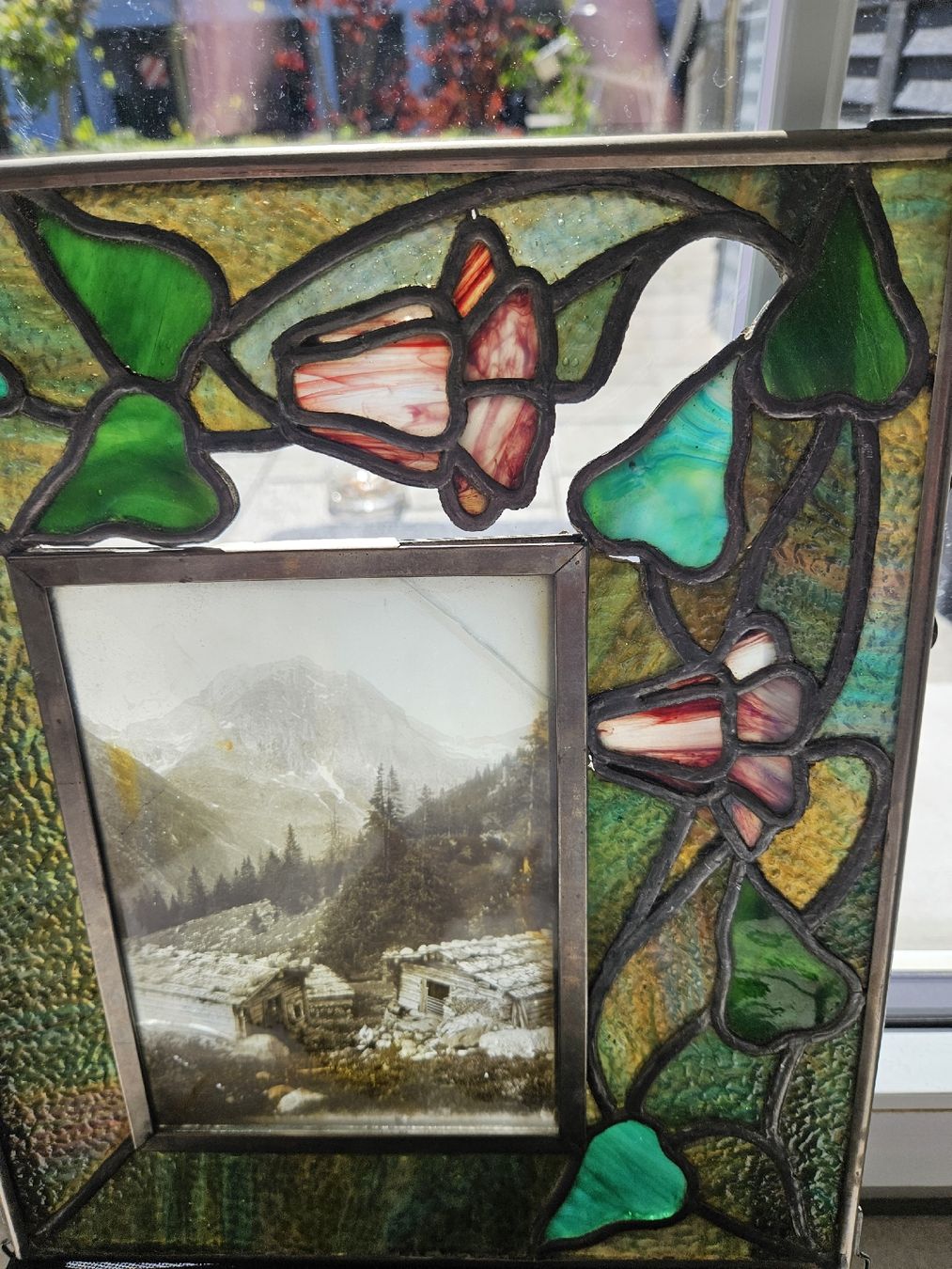 Foto & Immagini: Fensterbild Tiffany antik – Difettoso da Haslen GL venduto da Sandra40 3