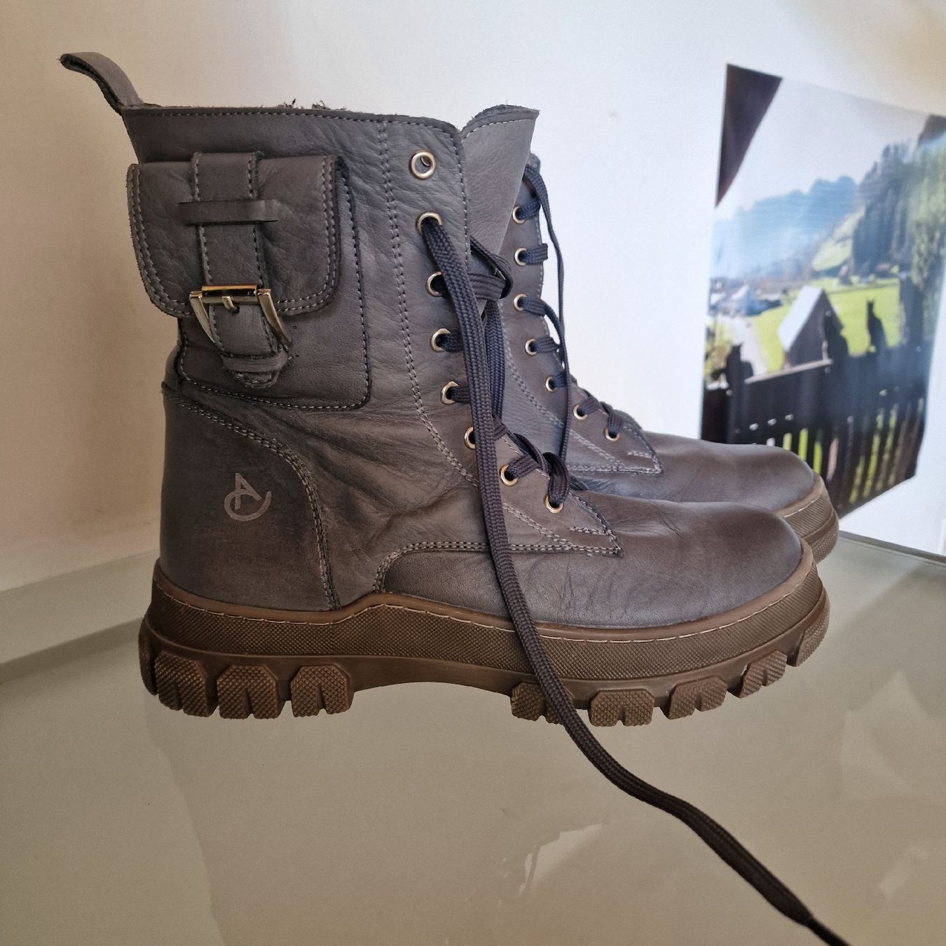 Scarpe da donna: Andrea Conti Lederstiefeletten Gr.38 – Usato da Necker venduto da Chroemli7