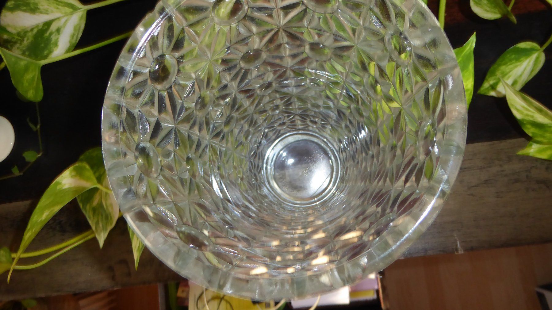 Vasen & Gefässe: Alte schöne  Glasvase 20 cm hoch – Gebraucht aus Sargans von Benziner 2
