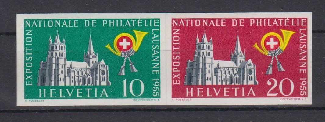 Tutti i francobolli: Einzelwerte aus Block Lausanne 1955 ** – Nuovo (secondo la descrizione) da Eschlikon TG venduto da PhilCon