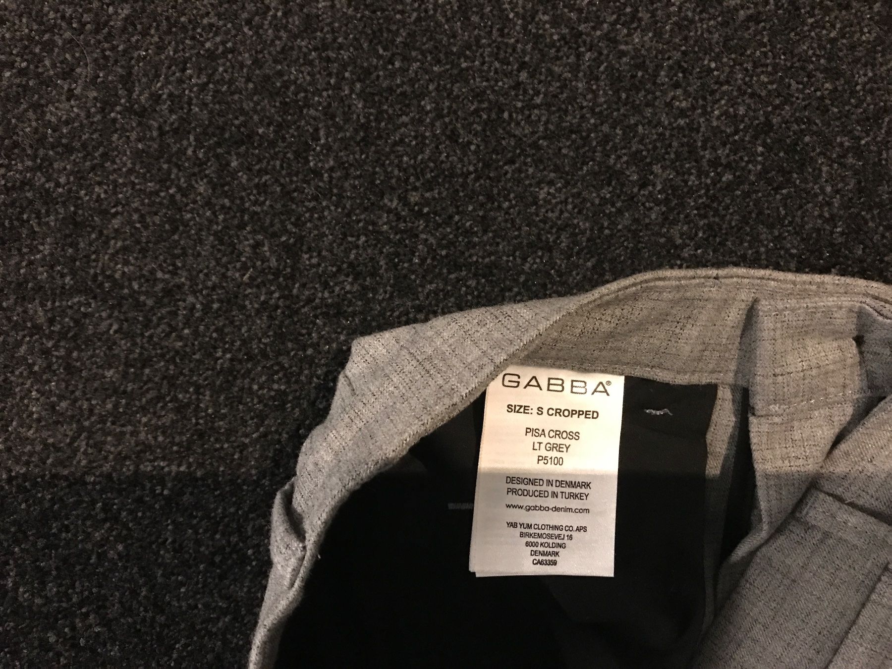 Pantaloni: Coole hellgraue Herrenhose Gr S GABBA – Nuovo (secondo la descrizione) da St. Margrethen SG venduto da kellenbh 4