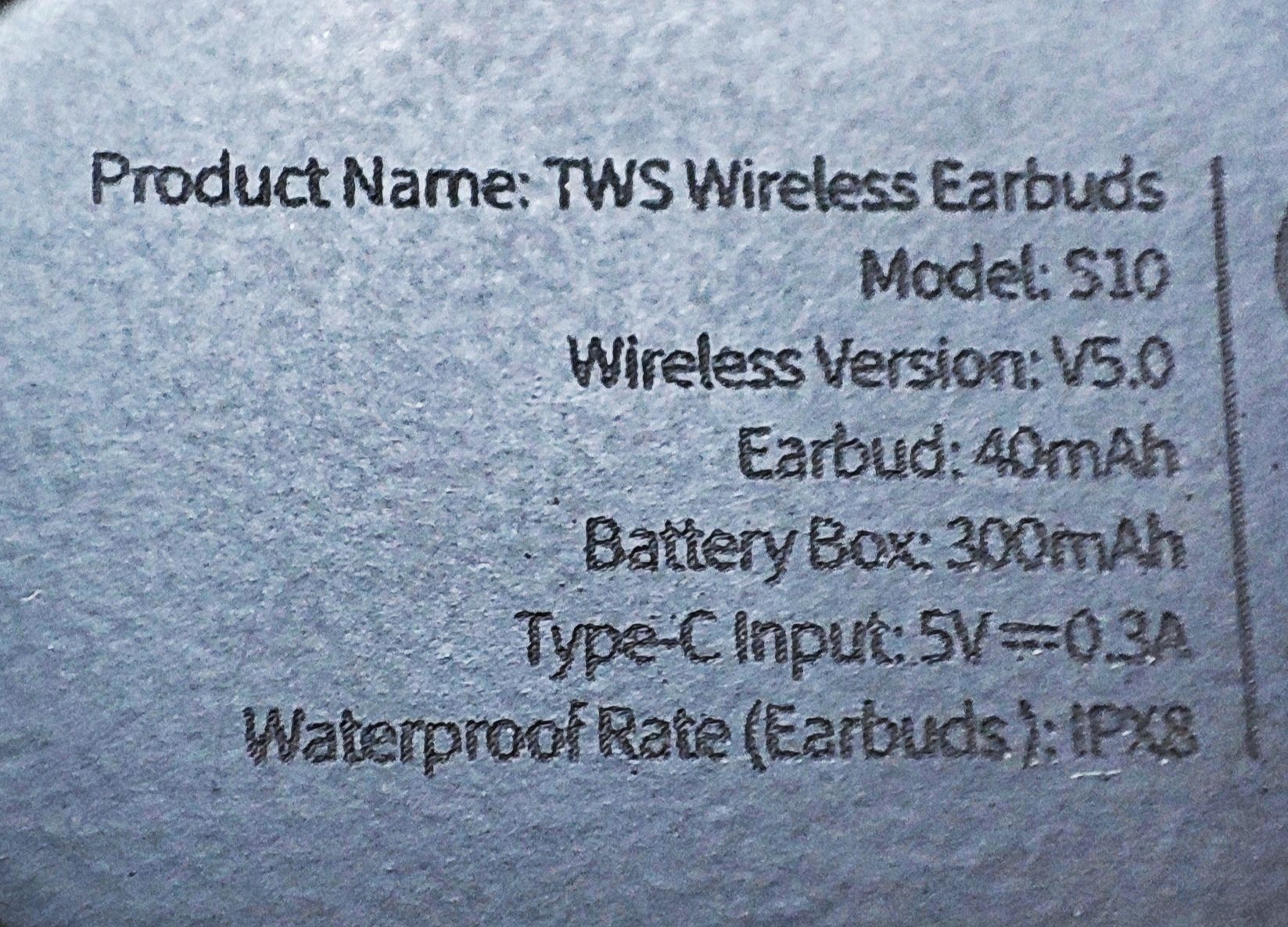 Tws Kopfhörer: TWS Wireless Earbuds. Modell: S10 – Gebraucht aus Binz von led1light 1