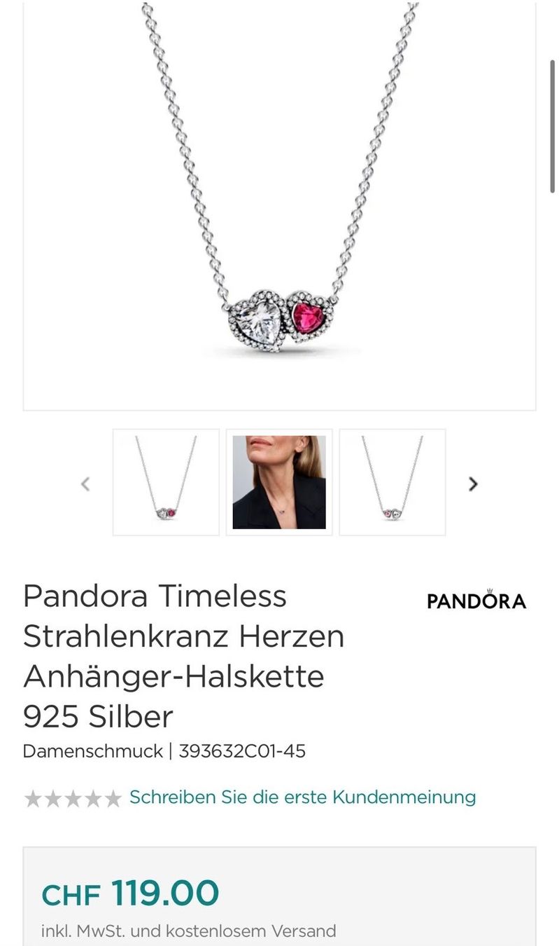 Catenine: Pandora Schmuckset, nie getragen – Nuovo e nell'imballaggio originale da Trimbach venduto da MooUE 3