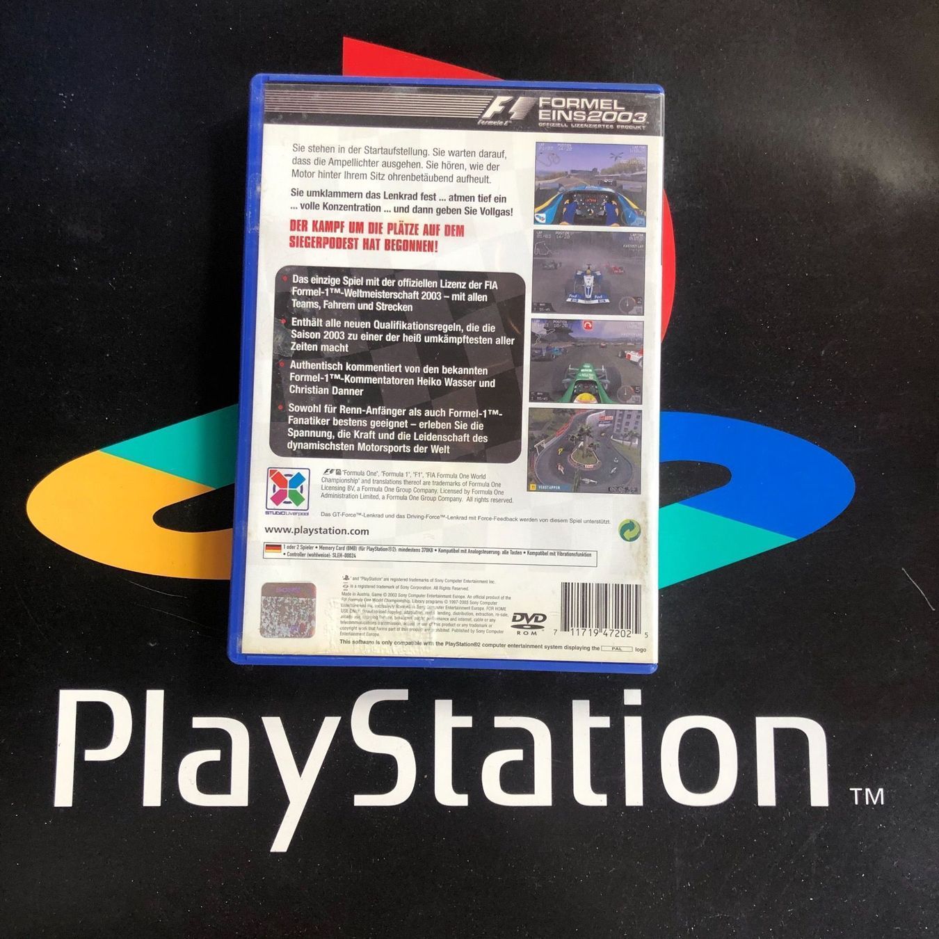 Sony Spiele: Formel Eins 2003 für PS2 – Gebraucht aus Kestenholz von Mad18 1
