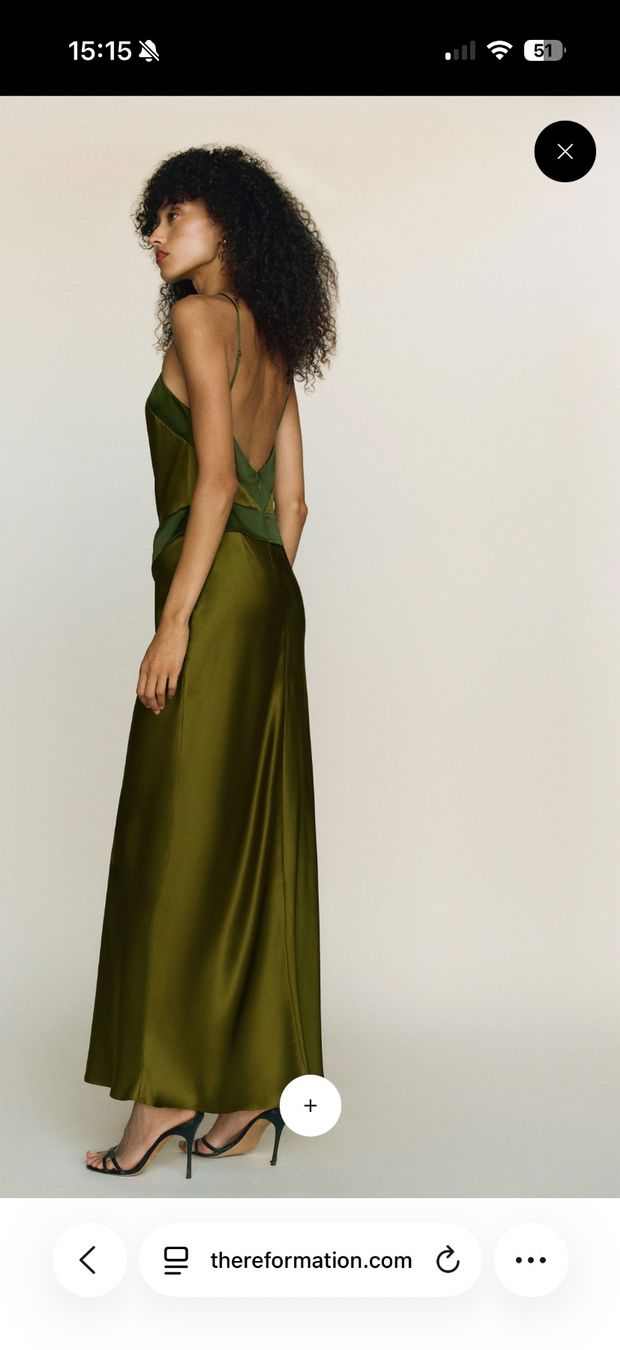 Reformation Vestiti: Reformation - Jillian Silk Dress – Nuovo (secondo la descrizione) da Winkel venduto da Stankocuk 2