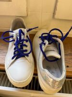 Weisse Nappa Gold Blanco Sneaker, Grösse 35, Top Zustand!