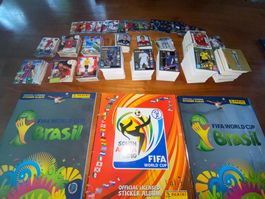 Panini / Topps Album, Karten und Sticker Lot. ca 1500!