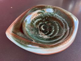 Vintage Keramik Aschenbecher 60er/70er – Mid-Century Effekt