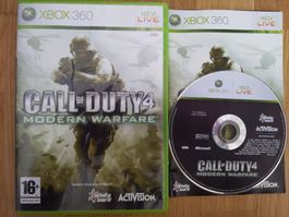 Xbox 360 Spiel Call of Duty 4 Modern Warfare