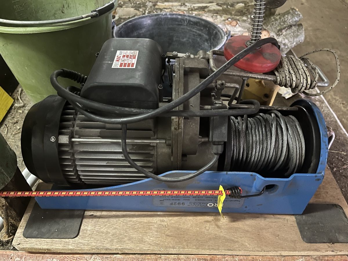 Promac Altro per stoccaggio & trasporto: PROMAC Seilwinde 992F 1.6kW – Usato da reigoldswil venduto da SW1990 4